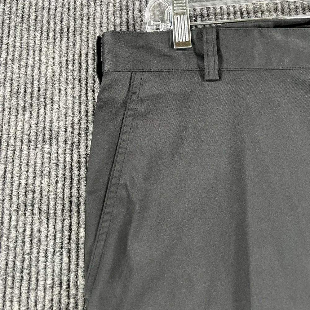Nike Golf Pants Mens 34x34 Black‎ Chino Dri Fit Performance Outdoor Lightweight